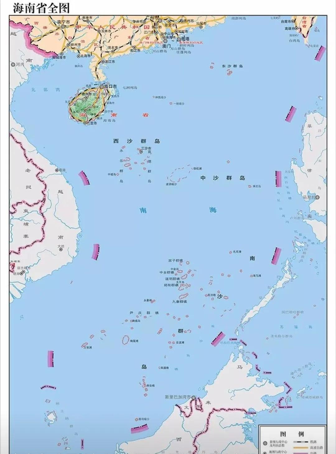南海地圖高清版大圖，探索神秘的海洋疆域，南海高清地圖大圖，探索神秘海洋疆域之旅