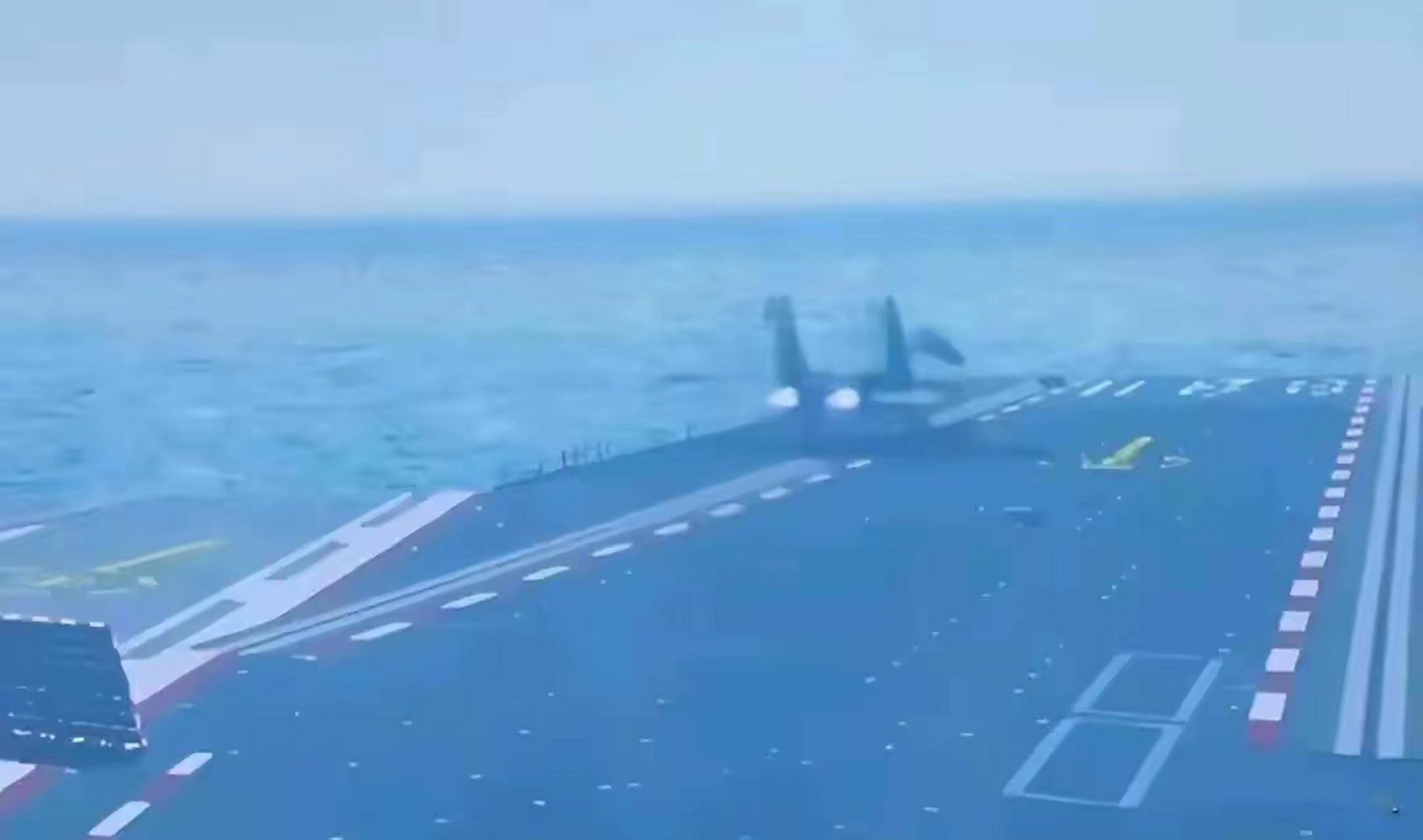 福建艦首次彈射殲-15，揭示中國海軍邁向新時代的里程碑事件，福建艦首次彈射殲-15，中國海軍新時代的里程碑事件