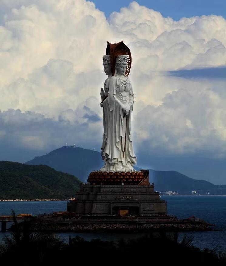 南海觀(guān)音，神秘與莊嚴(yán)的海洋圣地，南海觀(guān)音，神秘莊嚴(yán)的海洋圣地