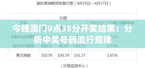今晚澳門9點(diǎn)35分特號(hào)，探索未知的幸運(yùn)之旅，澳門未知幸運(yùn)之旅，今晚9點(diǎn)35分特號(hào)揭曉！