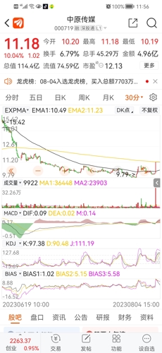 中原傳媒股（代碼，000719）深度解析，中原傳媒股（代碼，000719）全面深度解析