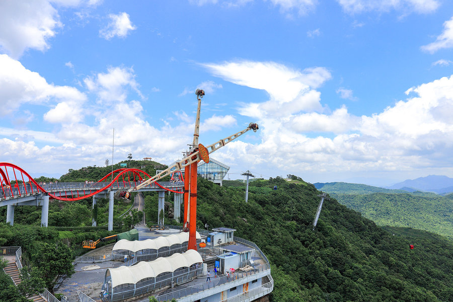 探索神秘壯麗的東部華僑城大峽谷，探索壯麗神秘之旅，東部華僑城大峽谷